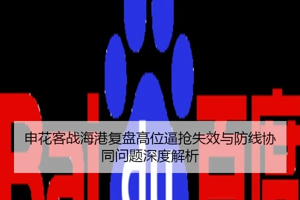 申花客战海港复盘高位逼抢失效与防线协同问题深度解析